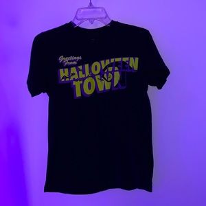 The Nightmare Before Christmas Greetings From Halloween Town T-Shirt Tim Burton
